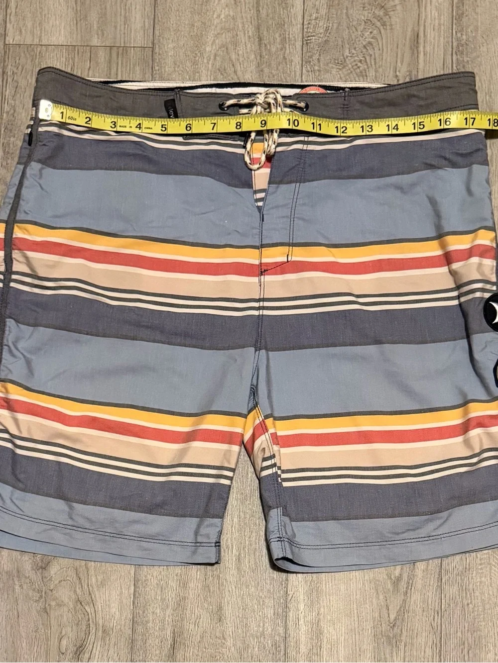 Hurley x Pendleton Men’s Size 32 Blue National Park Yosemite Board Shorts